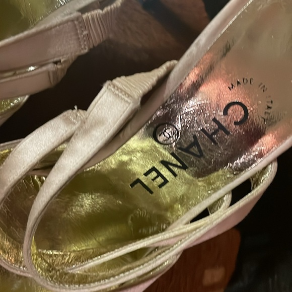 Chanel slides heels size 37.5/7 - Picture 6 of 12
